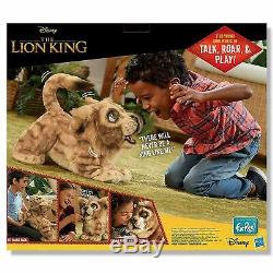 Furreal Disney Le Roi Lion Roar Puissant Simba Animé En Peluche 4 Ans Et + Nouveau