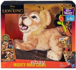 Furreal Mighty Roar Simba Disney Le Lion King Jouet Interactif En Peluche E5679 Bnib