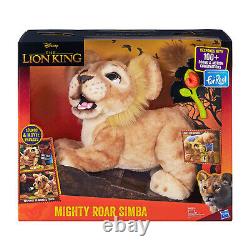 Furreal Simba Mighty Roar Disney Le Lion King Jouet Interactif En Peluche E5679 Bnib