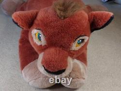 GÉANT Kovu Peluche Disney Store Le Roi Lion 2 L'Héritage de Simba Jouet Doux Rare 80cm