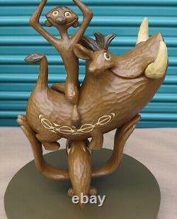 Galerie Walt Disney Lion King Pride Lands Totem Pole Statue Simba Timon & Pumbaa