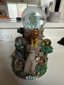 Globe de Neige Disney Le Roi Lion LE Enchères Disney 10ème Anniversaire Fantôme de Mufasa