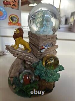 Globe de Neige Disney Le Roi Lion LE Enchères Disney 10ème Anniversaire Fantôme de Mufasa