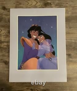 Grand lot de lithographies Disney vintage : impressions Le Roi Lion, Aladdin, Toy Story, Raiponce