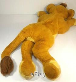Gros! 1994 Disney Lion King Simba Par Douglas Co Cuddle Toys 30 Marionnettes En Peluche Rare