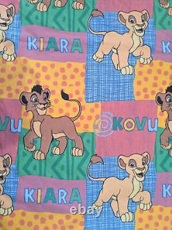 Housse de couette en coton VTG Disney Simbas Pride Kovu Kiara Lion King