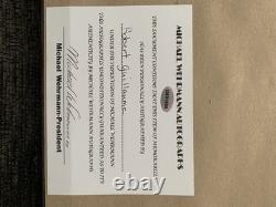 Image du Roi Lion de Disney signée par Robert Guillaume avec certificat d'authenticité, 16 par 13 pouces sous cadre