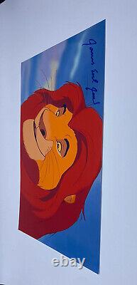 James Earl Jones Signés Autographe 13x9 Photo The Lion King Mufasa Coa Disney