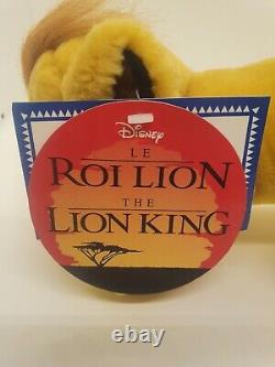 Jemini Simba En Peluche Fenêtre Clinger Disney Lion Roi Lion Roi Rare Nouveau