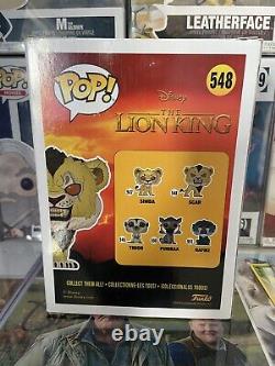 Jeremy Irons a signé Funko #548 Disney Le Roi Lion Scar Funko dédicacé