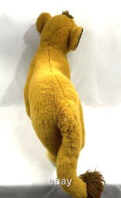 Jouet en peluche Douglas Cuddle Toys Simba Large 30 Disney Lion King RARE 1994