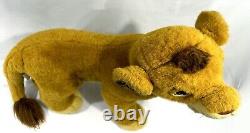 Jouet en peluche Douglas Cuddle Toys Simba Large 30 Disney Lion King RARE 1994