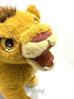 Jouet en peluche Douglas Cuddle Toys Simba Large 30 Disney Lion King RARE 1994