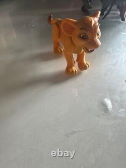 Jouets rares du Roi Lion des années 90, Mufasa, Simba, Pumbaa, Rafiki et Banzai