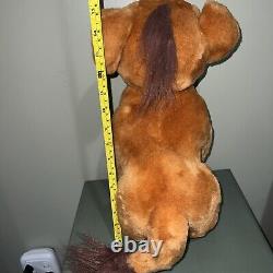 Kuvo Le Roi Lion 2 L'Honneur de Simba Peluche Parlant Riant 16x23 RARE Jouet