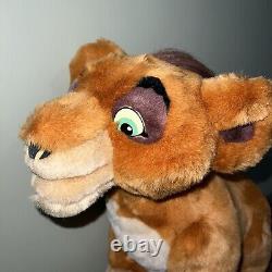 Kuvo Le Roi Lion 2 L'Honneur de Simba Peluche Parlant Riant 16x23 RARE Jouet