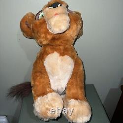 Kuvo Le Roi Lion 2 L'Honneur de Simba Peluche Parlant Riant 16x23 RARE Jouet