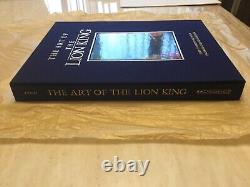 L'art De L'édition Lion King Limited 3500 Exemplaires (signé) Disney Nouveau + Sericel