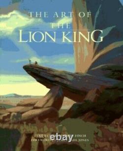 L'art Du Lion Roimini Livre Disney. Par Finch, Christopher Hardback