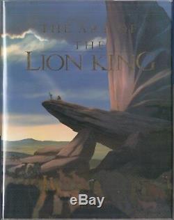 L'art Du Roi Lion De Christopher Finch (1994) Relié / Dj 1st / 1stdisney