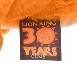 LE ROI LION 30 ANS Peluche Scar Édition Limitée Boutique Disney Japon