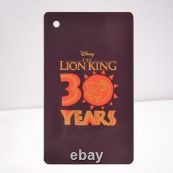 LE ROI LION 30 ANS Peluche de Scar Japan Disney Store Édition Limitée Nouvelle