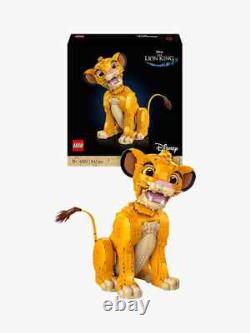 LEGO Disney 43247 Jeune Simba Le Roi Lion Tout Neuf & Scellé