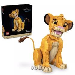 LEGO Disney 43247 Jeune Simba Le Roi Lion Tout Neuf et Scellé