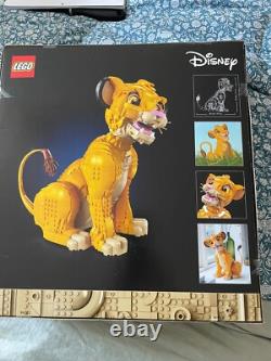 LEGO Disney Jeune Simba Le Roi Lion Ensemble de Construction 43247 Nouveau