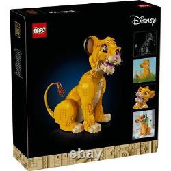 LEGO Disney Jeune Simba le Roi Lion Ensemble de Construction 43247