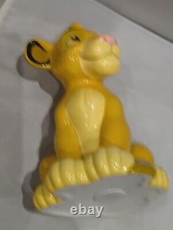 La Banque Cochon en Céramique VGC DISNEY CHINE LE ROI LION SIMBA / H25cm L 16cm