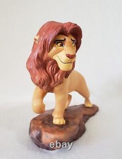 La Fierté De Wdcc Simba Le Roi Lion 5ème Anniversaire Walt Disney Figurine + Box/coa