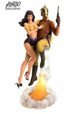 La Statue De Rocketeer Et Betty De Mondo Disney Nouveau