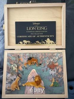 La collection d’épingles en édition limitée européenne du Roi Lion