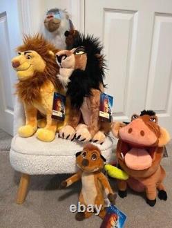 La collection de peluches du Roi Lion de Disney