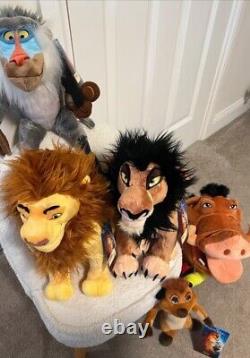 La collection de peluches du Roi Lion de Disney