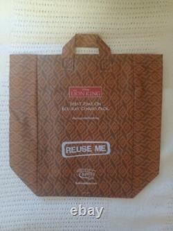 La figurine en céramique Scar du Roi Lion Disney, collectionnable, 5,5 x 3,5 pouces, DVD et peluche.