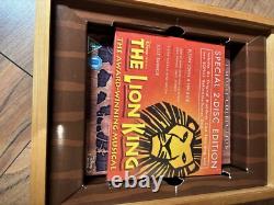 La trilogie Le Roi Lion en coffret en bois Blu-ray