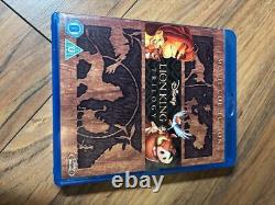 La trilogie Le Roi Lion en coffret en bois Blu-ray