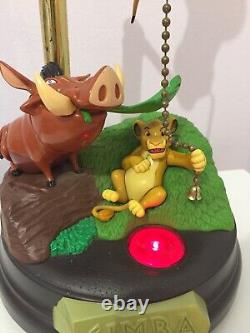 Lampe Roi Lion Simba Timon & Pumbaa Sons Animés Disney Rétro (Lire la description)