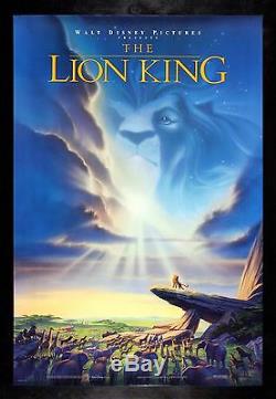 Le Lion King Cinemasterpieces Poster Orvinal Film Ds Nm-m 1994 Disney