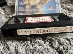 Le Roi Lion 1 & 2 Walt Disney Vhs Vintage Vhs Vidéo Cassette Film Animé