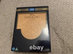 Le Roi Lion 1-3 Trilogie Édition Limitée Dans Une Boîte en Bois Neuf et Scellé