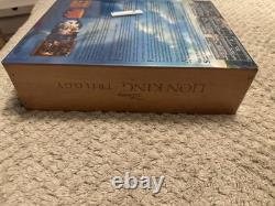 Le Roi Lion 1-3 Trilogie Édition Limitée Dans Une Boîte en Bois Neuf et Scellé