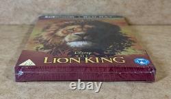 Le Roi Lion (1994 & 2019) Steelbooks 4K + Blu-ray exclusifs au Royaume-Uni, neufs et sous blister