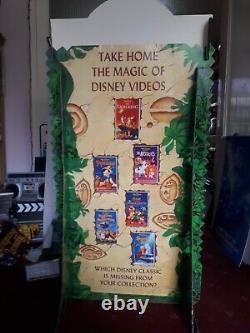 Le Roi Lion 1996 Disney Original Standee Promo Display Vidéo Magasin