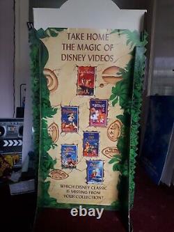 Le Roi Lion 1996 Disney Original Standee Promo Display Vidéo Magasin