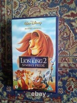 Le Roi Lion 2 : L'Honneur de Simba - Nouvelle cassette vidéo scellée Disney, envoi gratuit