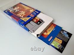 Le Roi Lion Boîte & Complet Pour Super Nintendo Snes V. Rare Classique Bleu Vgc