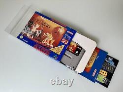 Le Roi Lion Boîte & Complet Pour Super Nintendo Snes V. Rare Classique Bleu Vgc